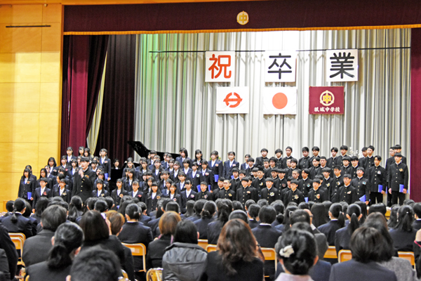 坂中卒業式202401