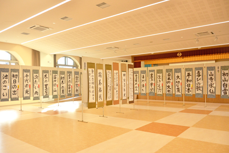 58回席書大会書初展02