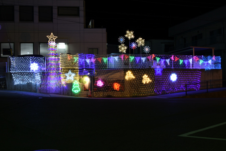 駅前ライトアップ01