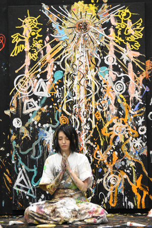 小松美羽ライブペイント05