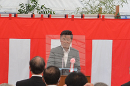 南条産業団地安全祈願、起工式08の画像3