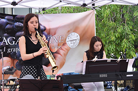 坂城駅前葡萄酒祭04