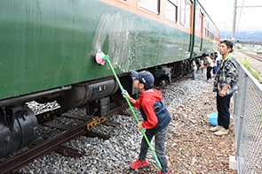 7月29日(土曜日)169系電車ボランティア清掃&車両開放の画像3