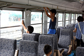 7月29日(土曜日)169系電車ボランティア清掃&車両開放の画像5