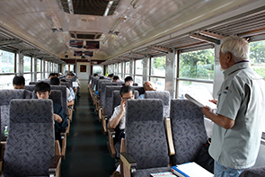 7月29日(土曜日)169系電車ボランティア清掃&車両開放の画像6