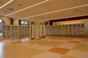 飾られた作品４０点