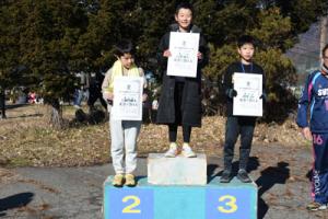 小学生1.5km 表彰の様子
