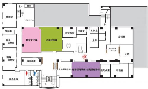 庁舎2階
