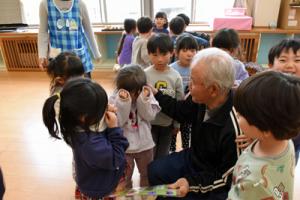 泣いている写真