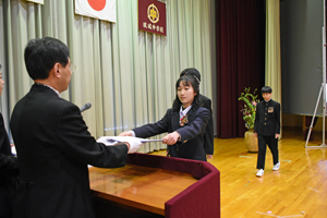 授与式６