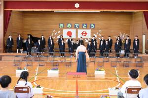 卒業生呼びかけ