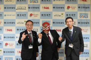 グレート無茶さん表敬訪問