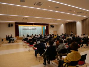 文化講座開講式　様子