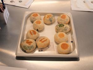 参加者の作ったおやき