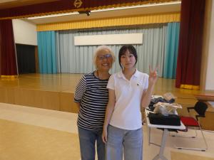国際交流教室　講師お二人