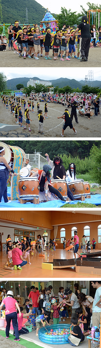 南条保育園夏祭り