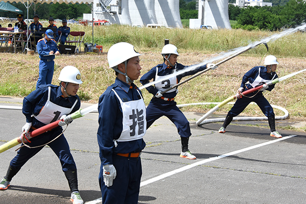 町ポンプ操法大会01