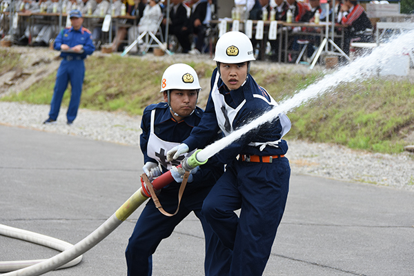 町ポンプ操法大会01