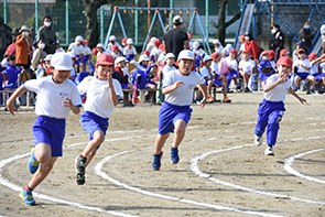 村上小学校運動会01