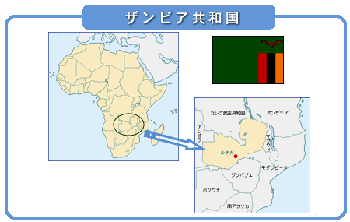 ザンビアマップ