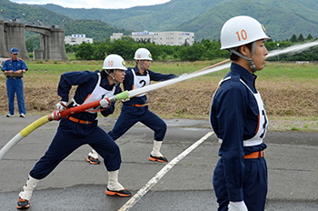 H25町ポンプ操法大会第10分団