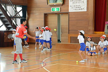 信濃グランセローズ野球教室01