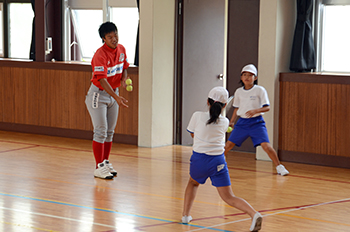 信濃グランセローズ野球教室03