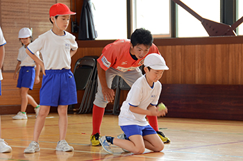 信濃グランセローズ野球教室04