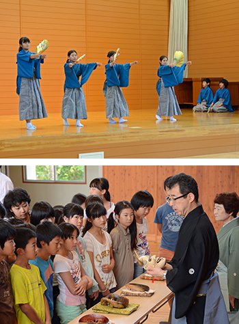 こども能楽教室南小