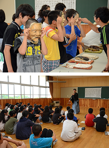 こども能楽教室坂小