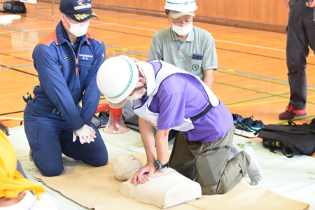 令和3年度坂城町総合防災訓練05