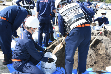 令和3年度坂城町総合防災訓練09