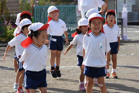 坂城幼稚園運動会01