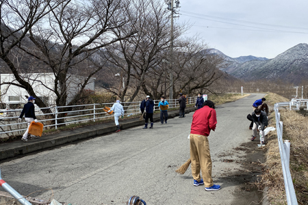 テクノさかき工業団地美化清掃02