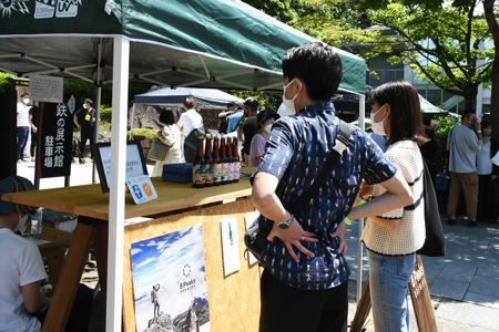 坂城駅前葡萄酒マルシェ05