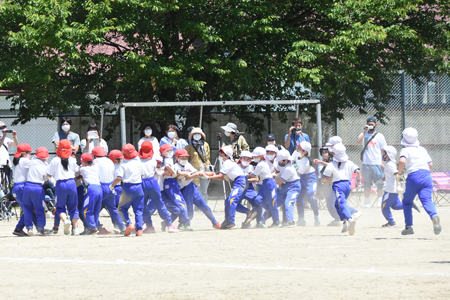 村上小学校運動会02