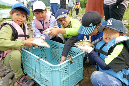 R5さかきふれあい大学「川の学校」04