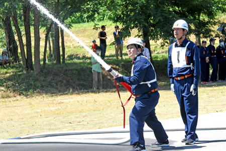 坂城町消防団ポンプ操法大会03