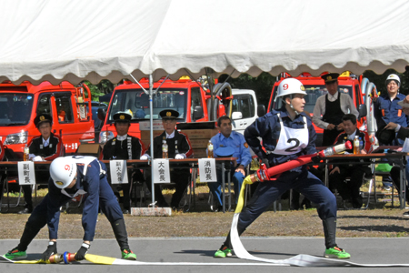 坂城町消防団ポンプ操法大会09