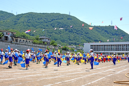 南条小学校運動会01