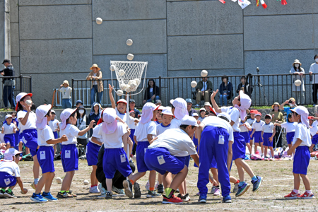 南条小学校運動会12