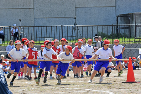 南条小学校運動会08