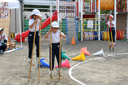 坂城幼稚園運動会10