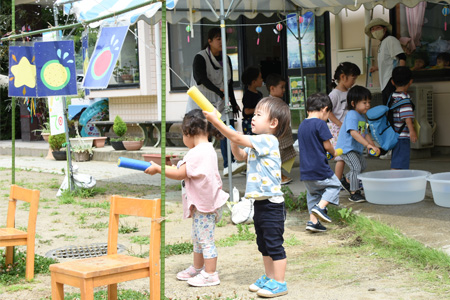 村上保育園夏祭り