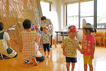 村上保育園夏祭り