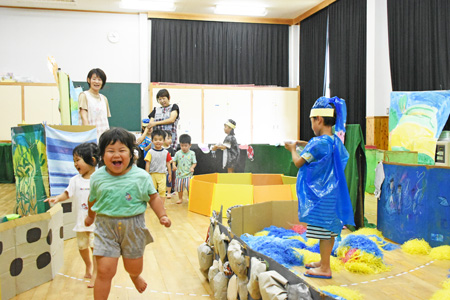 村上保育園夏祭り