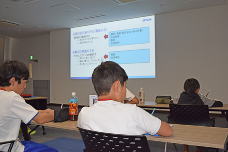 夏休み企業見学会